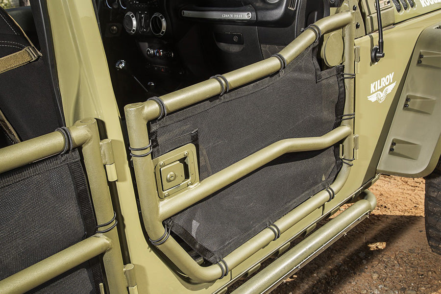 Rugged Ridge Front Tube Door Covers