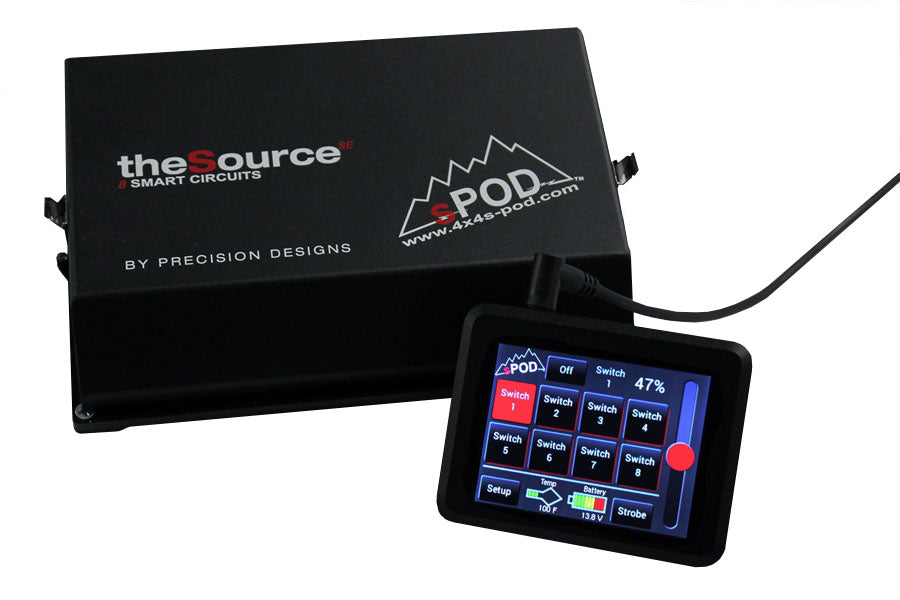 sPod 8 Circuit SE System w\Touchscreen
