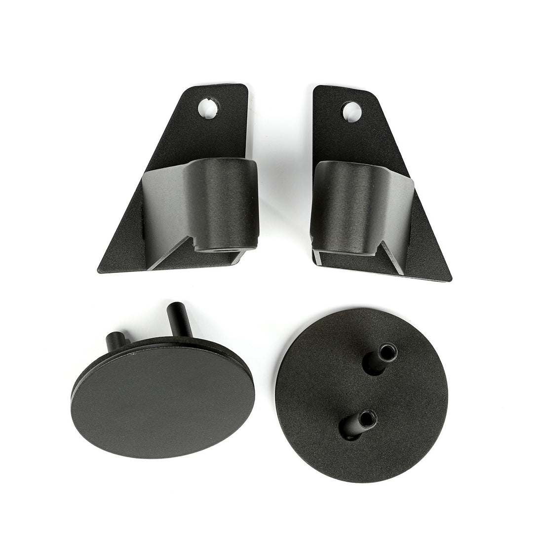 Rugged Ridge Mirror Relocation Brackets, Textured Black