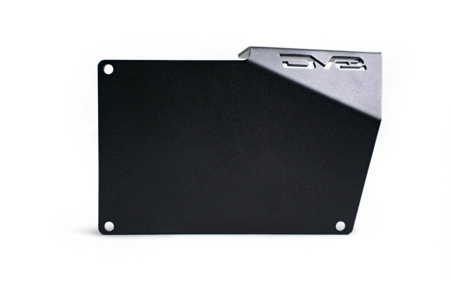 DV8 Offroad Factory Front Bumper License Relocation Bracket | Side