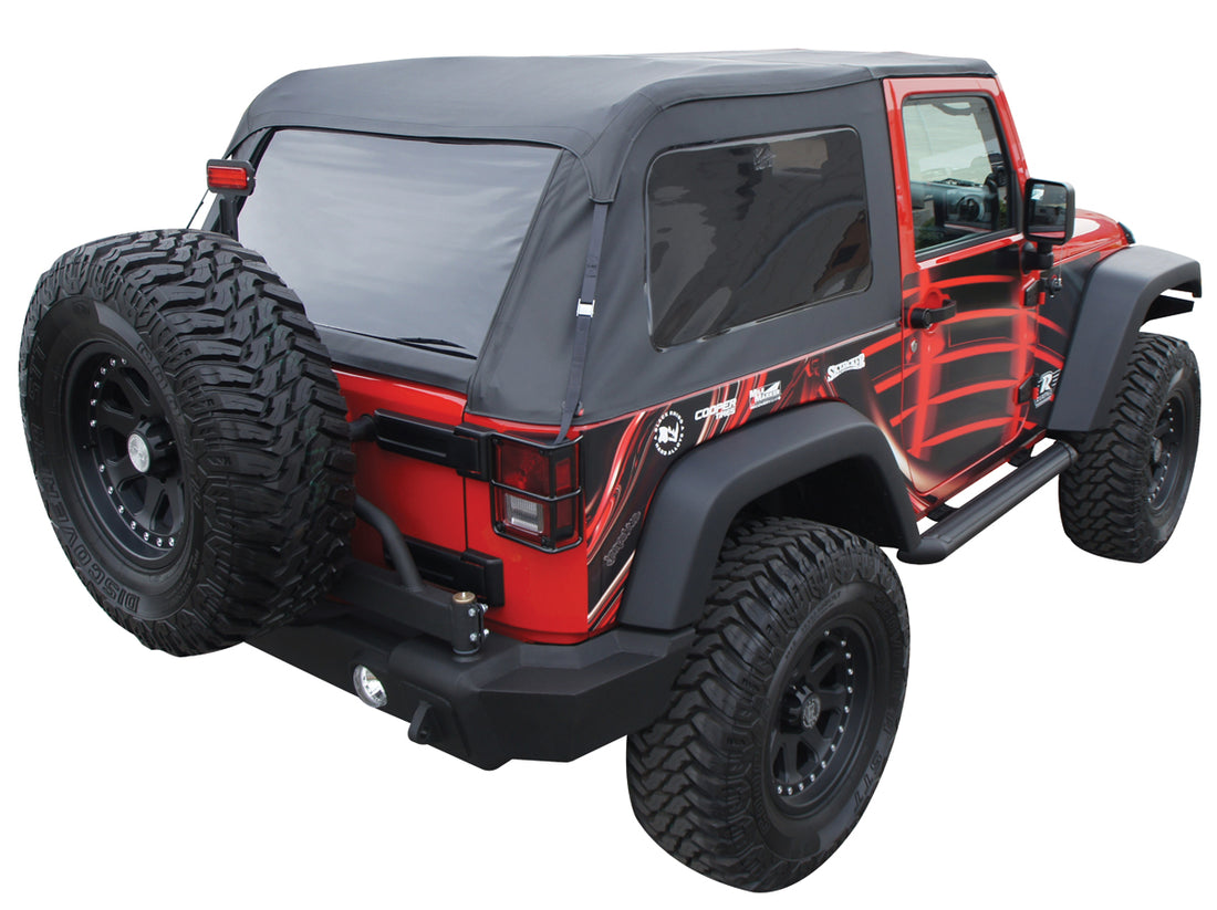 Rampage Sailcloth Trail Soft Top, Black Diamond - Top Only