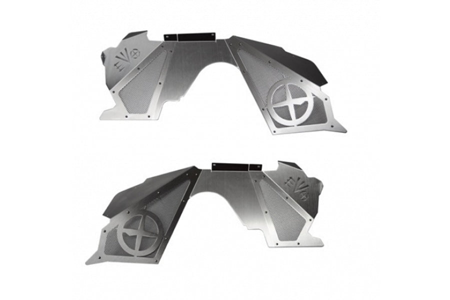EVO Manufacturing Front Vented Inner Fenders, W/ Coilovers Suspension, Bare