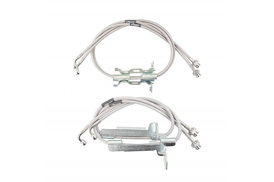 Synergy Manufacturing Stainless Braided Front and Rear Brake Line Kit