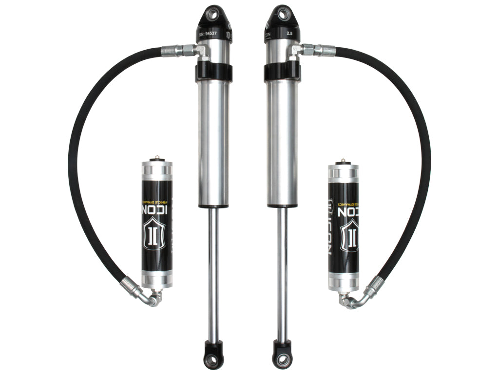 Icon Vehicle Dynamics 2.5 VS RR Front Shocks, Pair, 2.5in Lift