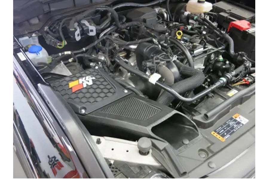 K&N Filters 63 Series Air Charger Cold Air Intake - High-Flow, Roto-Mold Tube