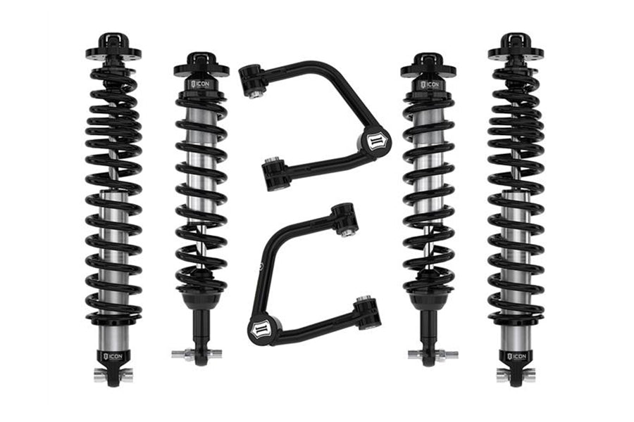 Icon Vehicle Dynamics 3-4in Stage 3 Lift Kit w/ Tubular UCA and Heavy Rate Rear Spring