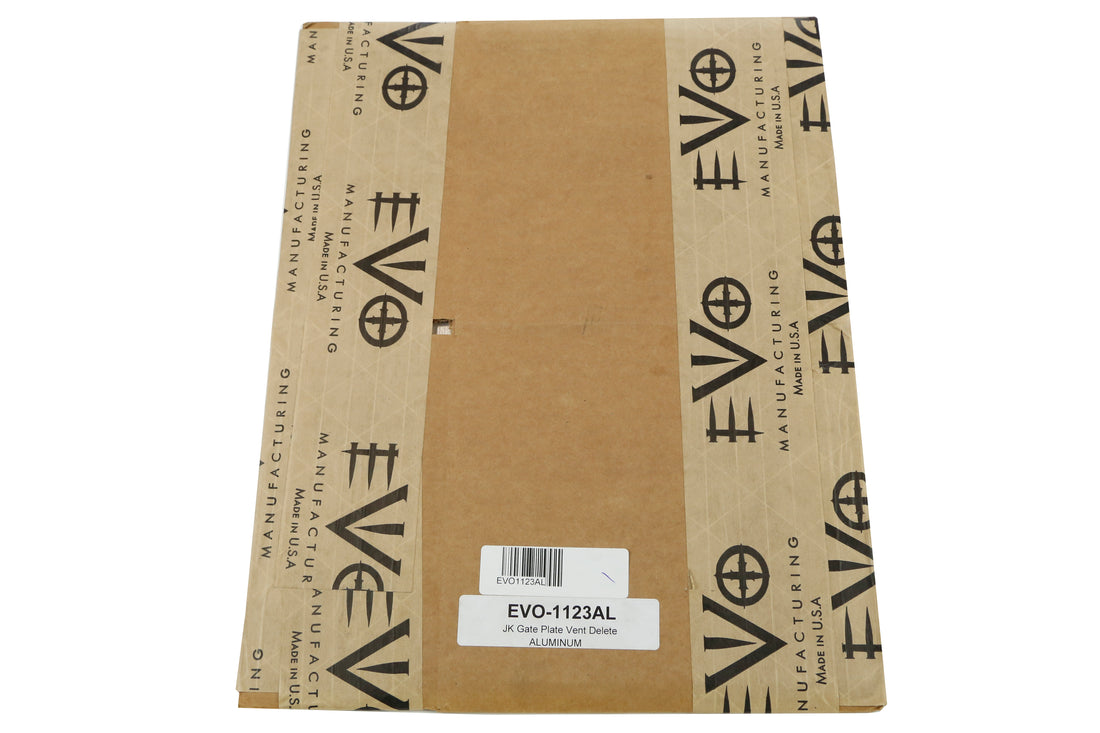 EVO Manufacturing Gate Plate Vent Delete Aluminum