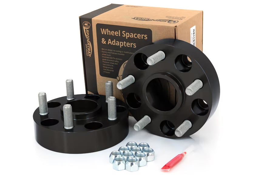 SpiderTrax 1.75in Wheel Spacers - Black