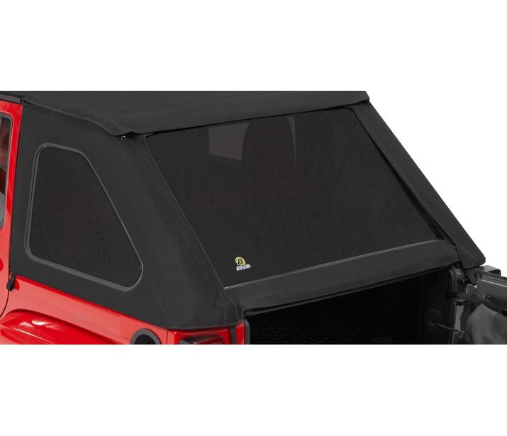 Bestop Trektop NX Soft Top Replacement Tinted Window Kit Black Twill