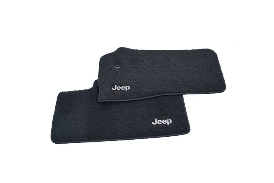 Mopar Front Carpet Floor Mats - Slate Gray