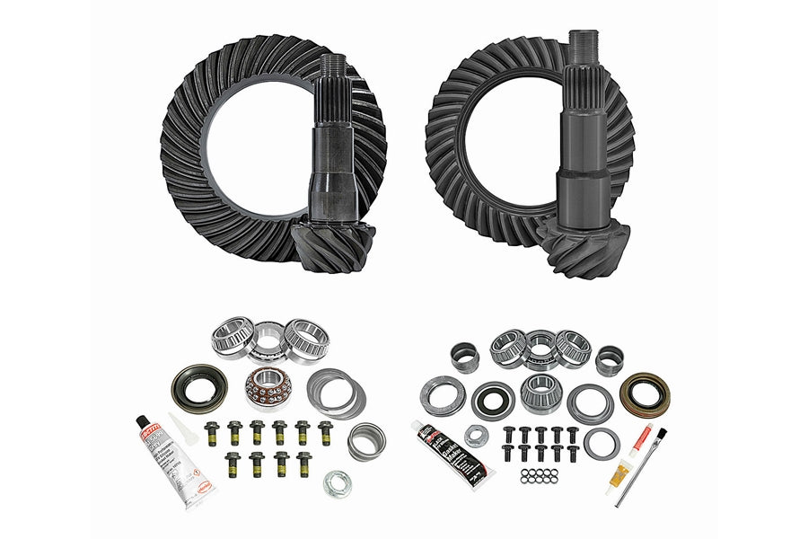 Yukon D30 Front and D35 Rear Ring and Pinion Kit w/ Gear Oil Package