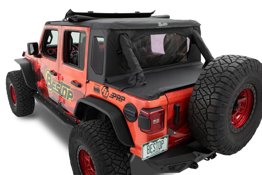 Bestop Halftop Soft Top - Black Diamond