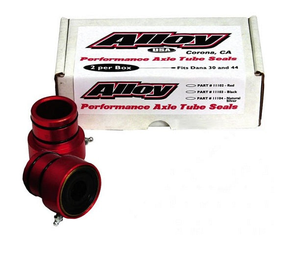 Rugged Ridge Axle Tube Seals Red
