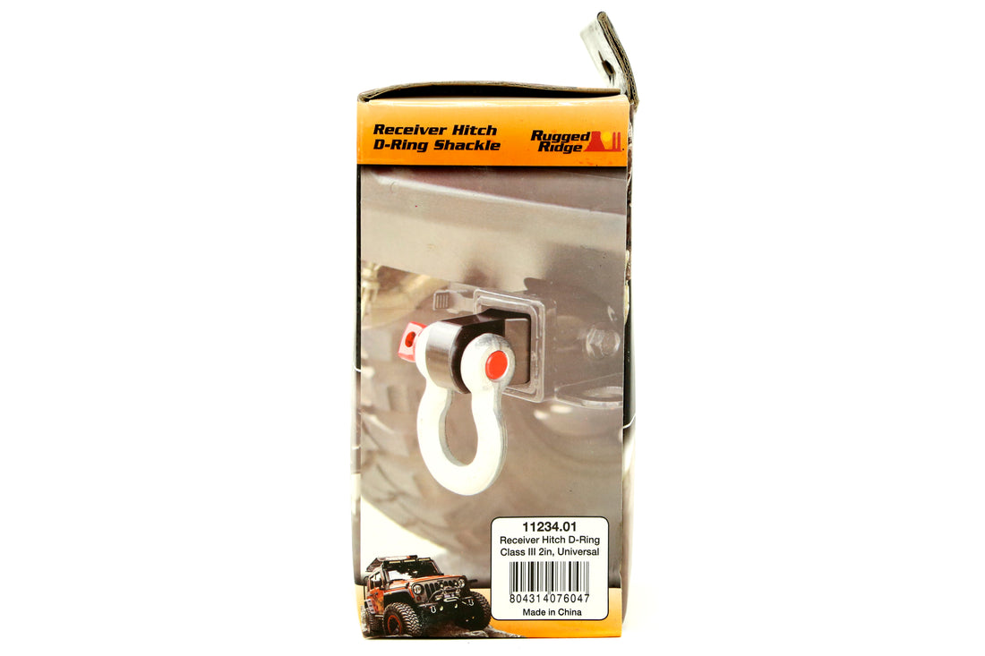 Rugged Ridge Receiver Hitch D-Ring 2in