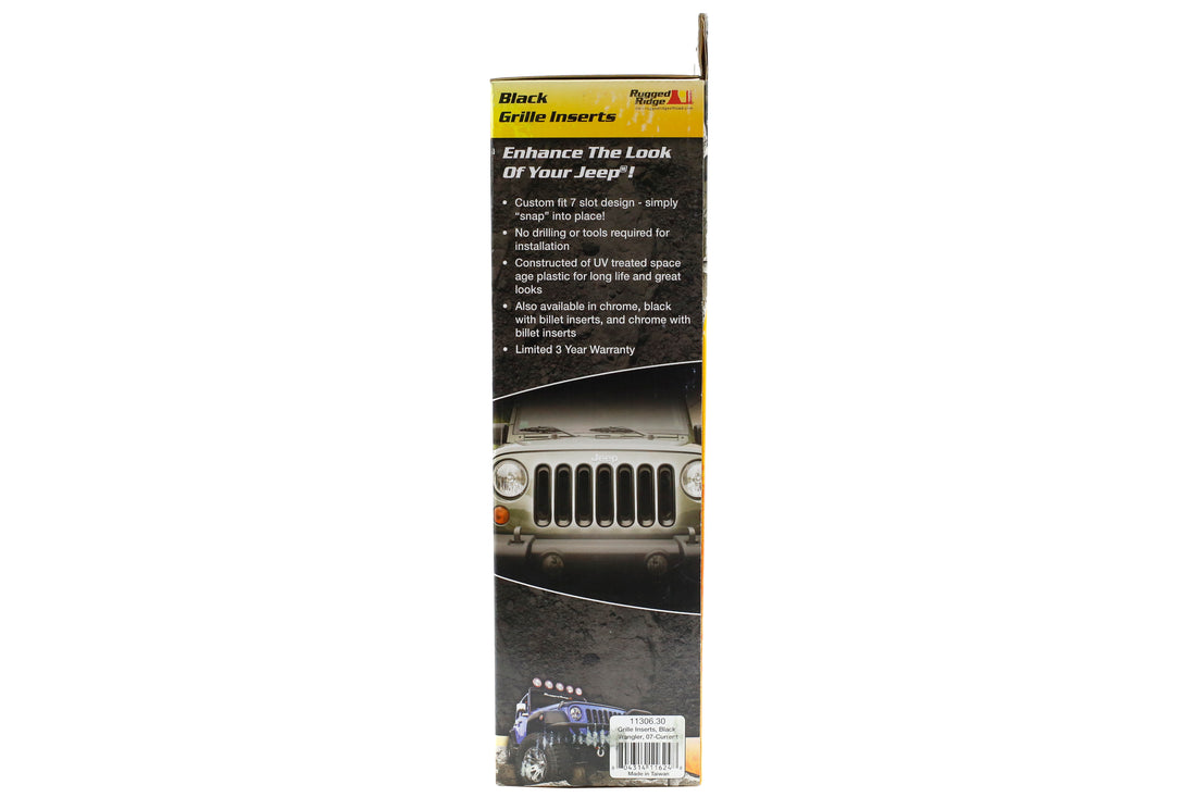 Rugged Ridge Grill Inserts