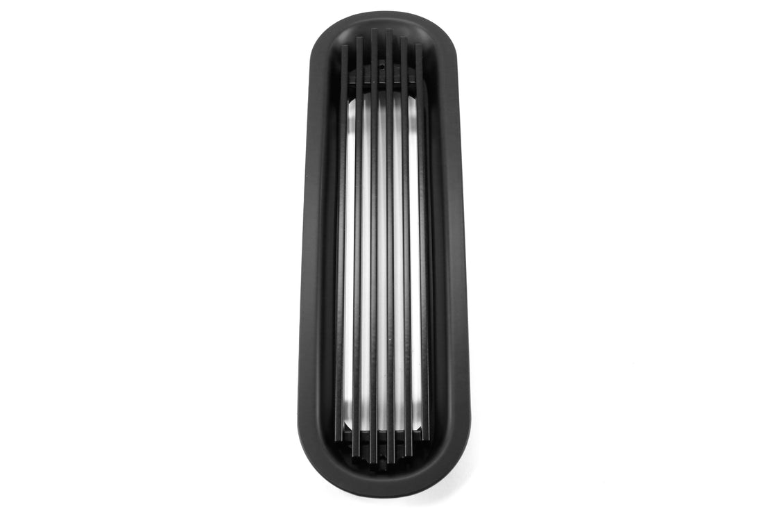 Rugged Ridge Outer Rings w/Billet Grill Inserts Black
