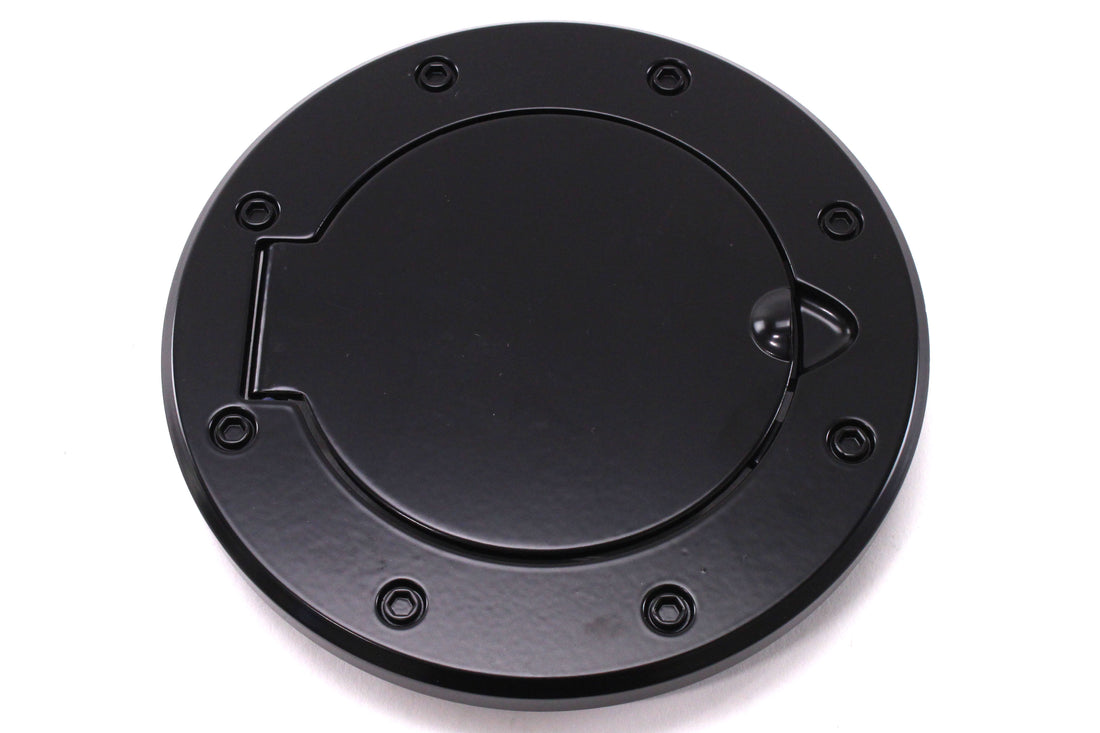 Rugged Ridge Non-Locking  Black Aluminum Gas Cap Door