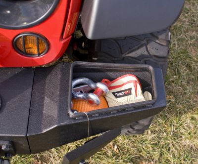 Rugged Ridge XHD Front Bumper Storage Ends