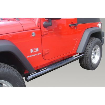 Rugged Ridge Side Steps Black