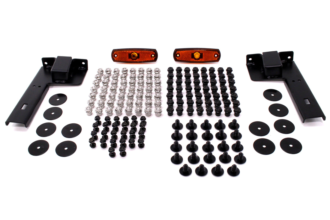 Rugged Ridge Hurricane Flat Fender Flare Kit