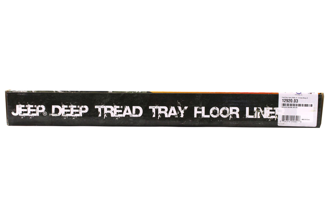 Rugged Ridge Front Floor Liners Black