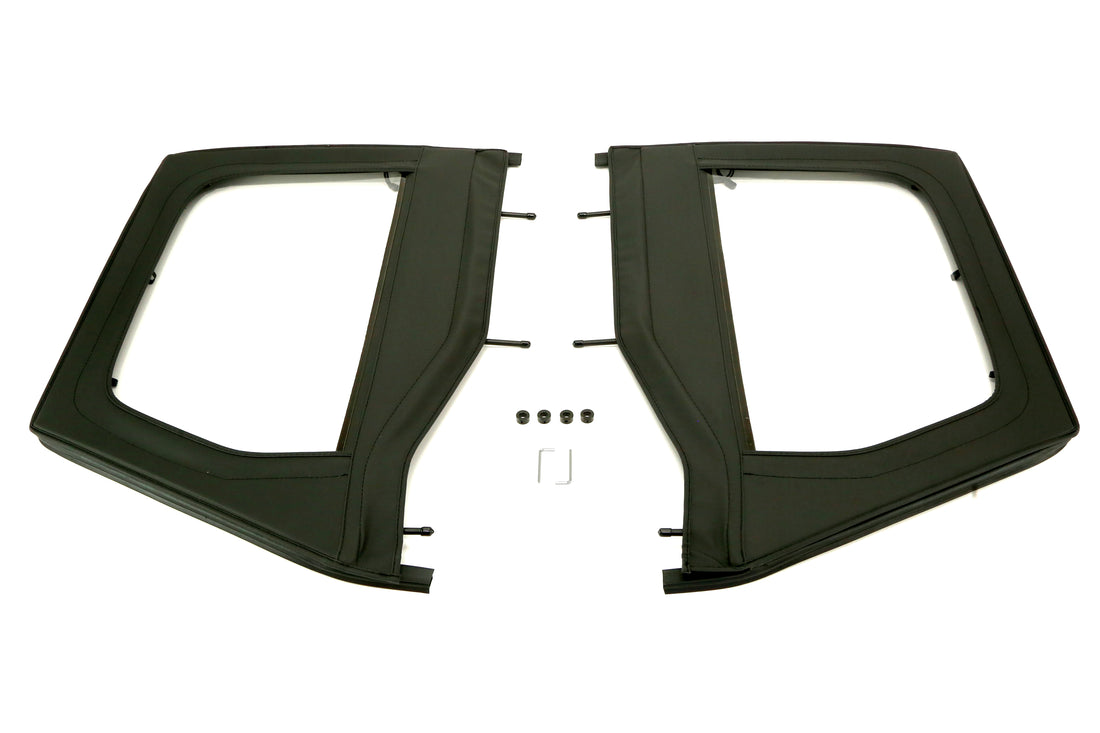 Rugged Ridge Upper Soft Door Kit Front