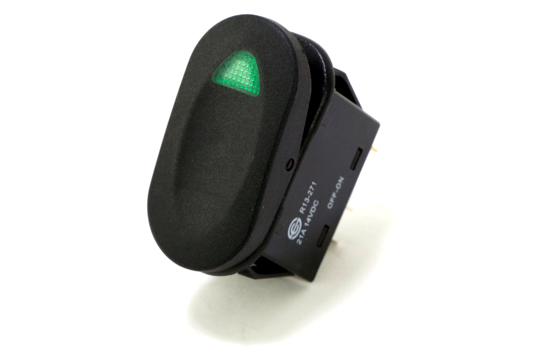 Rugged Ridge 2-Position Rocker Switch Green