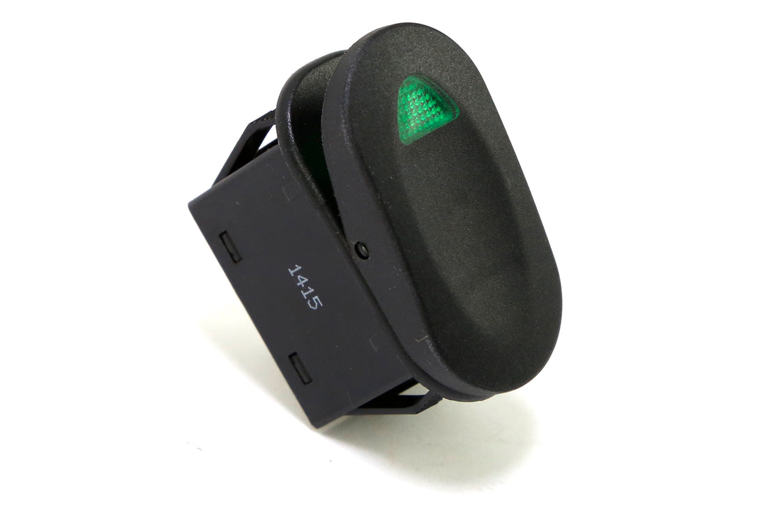 Rugged Ridge 2-Position Rocker Switch Green