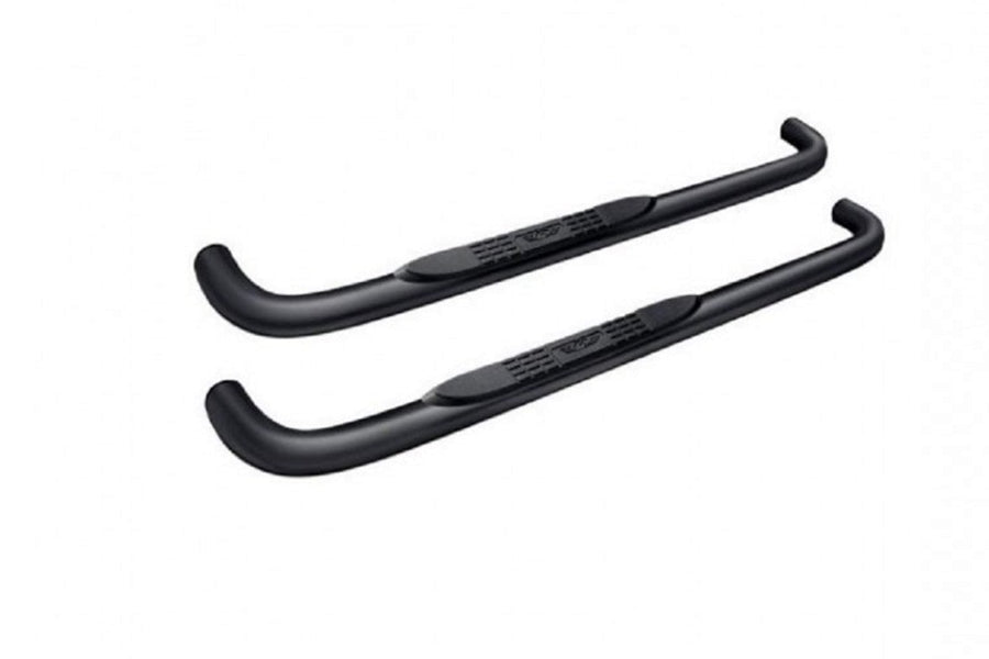 Rampage 3in Round Step Bars, Black