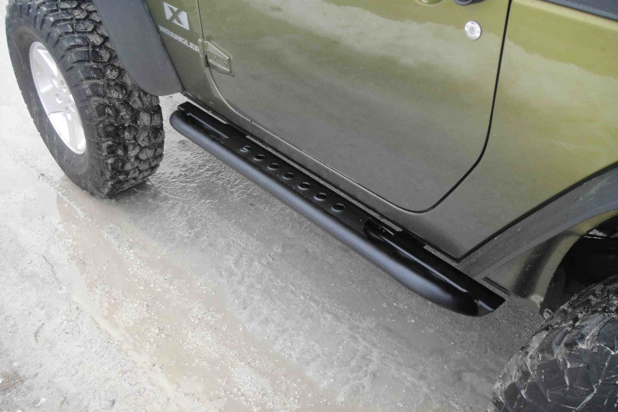 LOD Signature Series Rock Sliders Black Texture