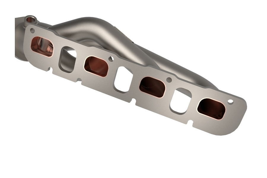 aFe POWER Twisted Steel Short Tube Header w/ Titanium Ceramic Coating