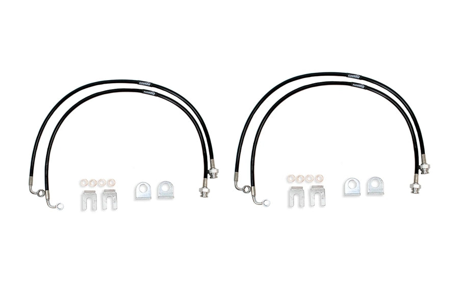 Grimm Offroad Front and Rear Extended Brake Line Package
