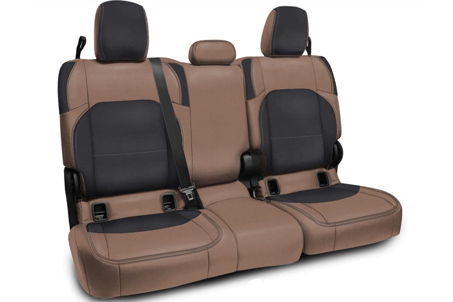 PRP Rear Bench Seat Cover - Black/Tan