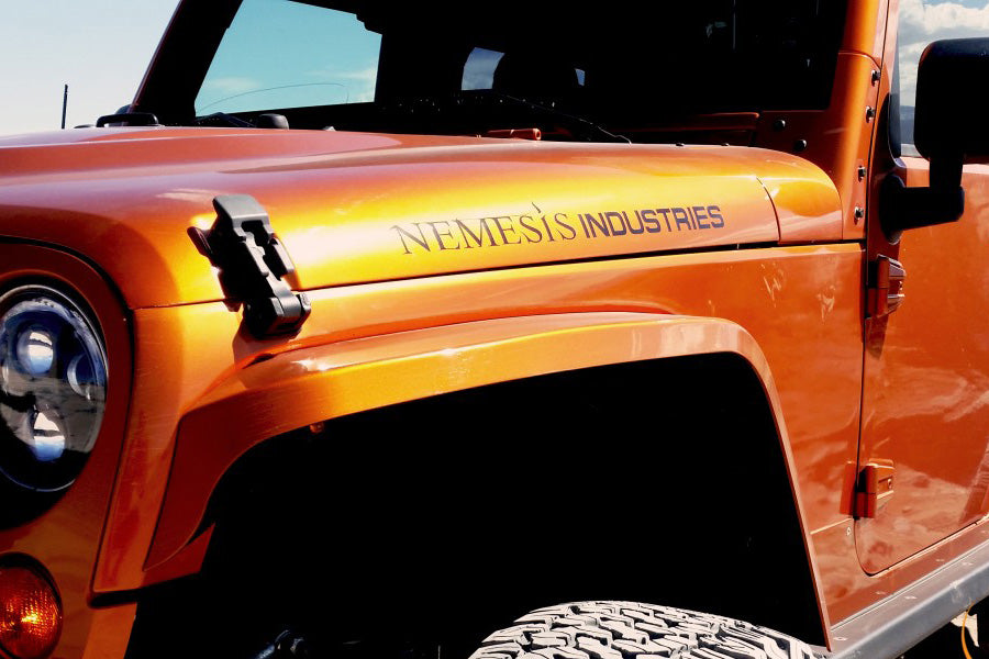 Nemesis Industries Crawler Front Flare,  Texture Black Powder Coating