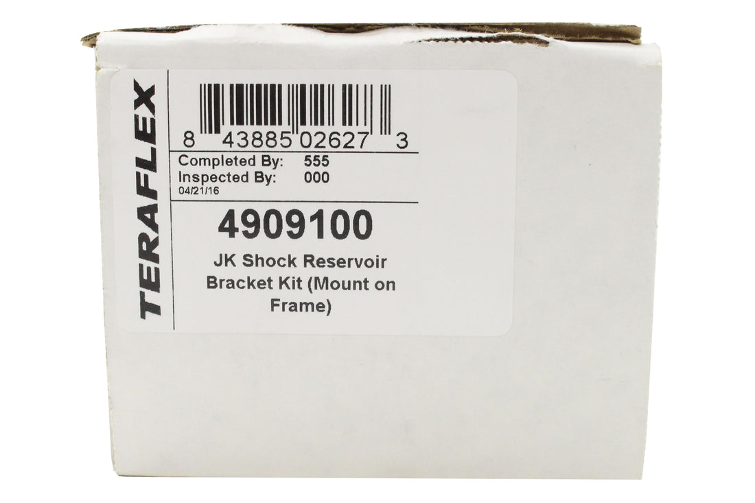 Teraflex Remote Reservoir Front Shock Mounting Bracket Kit