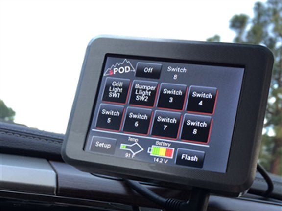 sPod 8 Circuit SE System w\Touchscreen