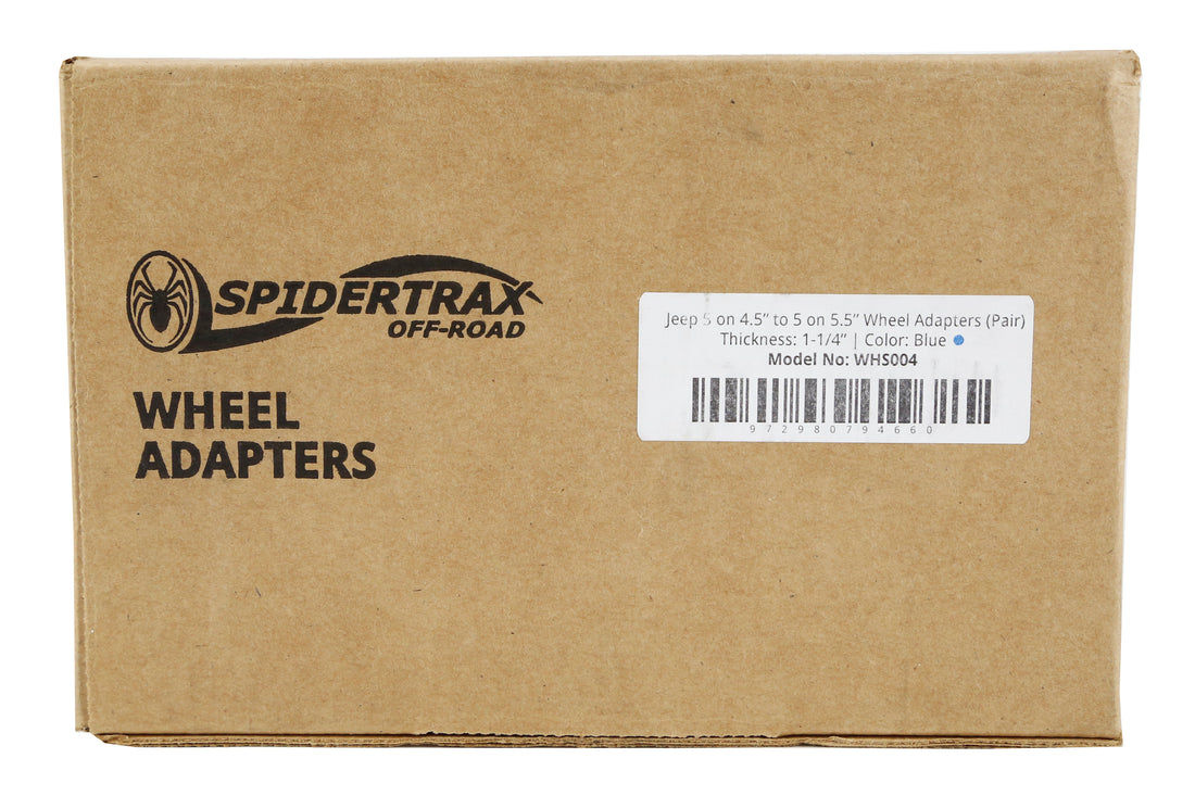Spidertrax Wheel Adapter Kit 5x4.5 to 5x5.5 1.25in