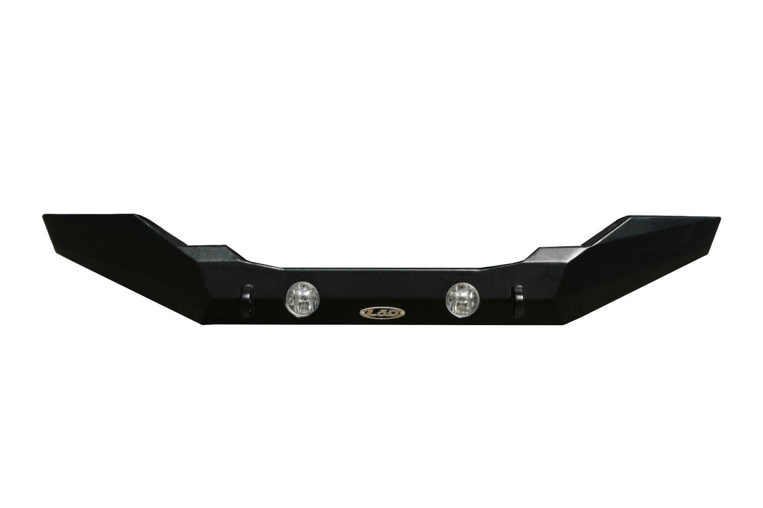 LOD Destroyer Full-Width Front Bumper w/NO GUARD Black Powder Coated