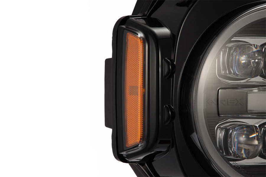 AlphaRex NOVA-Series LED Projector Headlights, Pair - Black