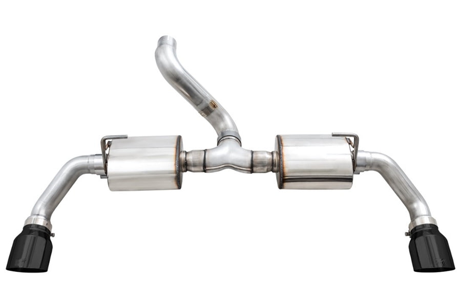 AWE Tread Edition Axleback Dual Exhaust - Diamond Black Tips