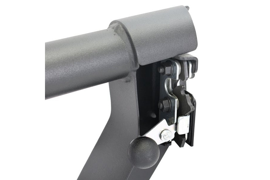 Go Rhino Trailline Rear Tubular Doors - Textured Black