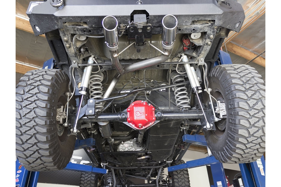 aFe POWER Rebel Series 2.5in Cat-Back Exhaust System - 409SS w/ Polished Tip