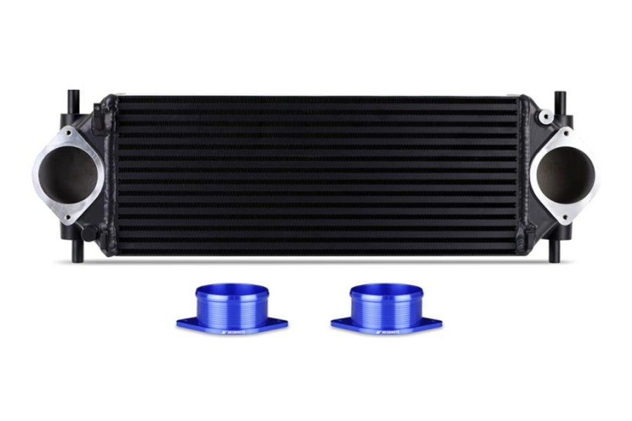 Mishimoto Performance Intercooler Kit, Black Core, Silver Pipes
