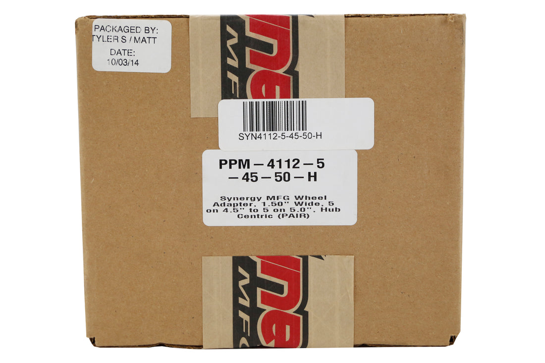 Synergy Manufacturing Hub Centric Wheel Adapter Kit 5x4.5 to 5x5