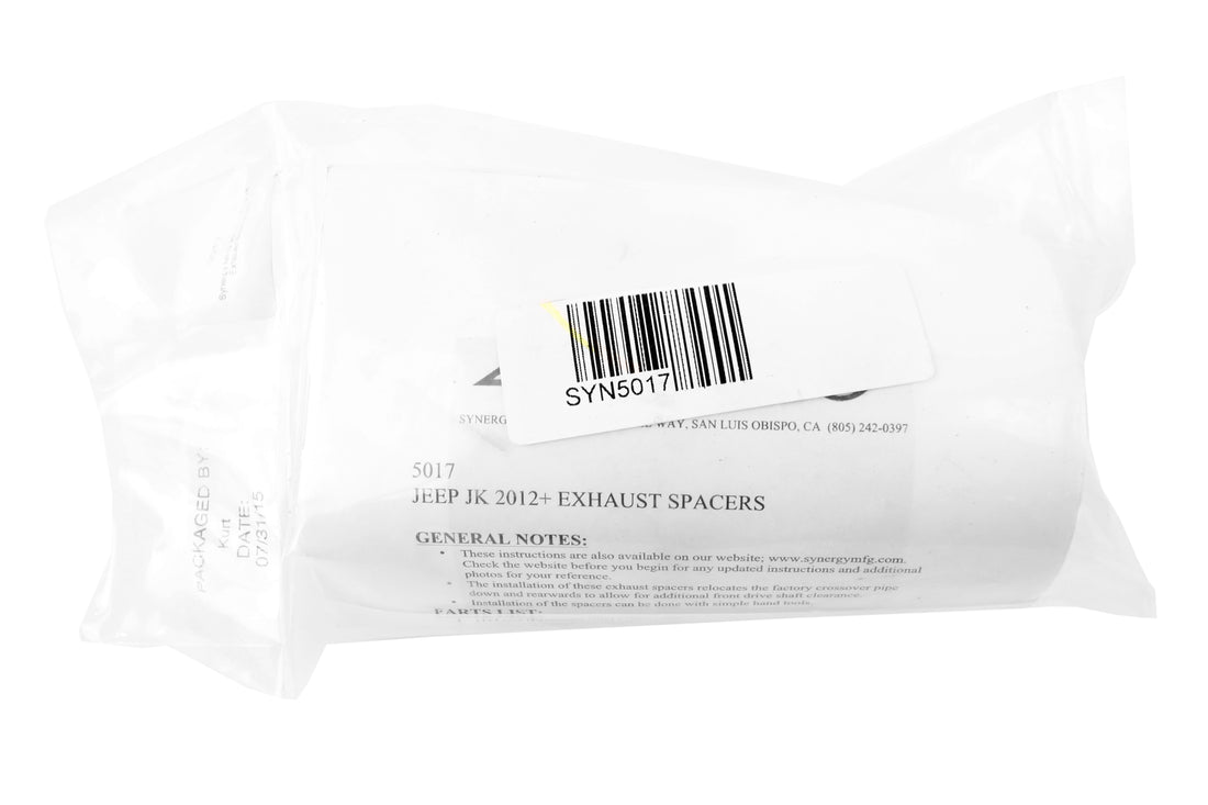 Synergy Manufacturing Exhaust Spacer Kit