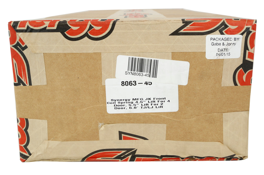 Synergy Manufacturing Coil Springs Front 5.5in Lift 2-Dr / 4.5in Lift 4-Dr