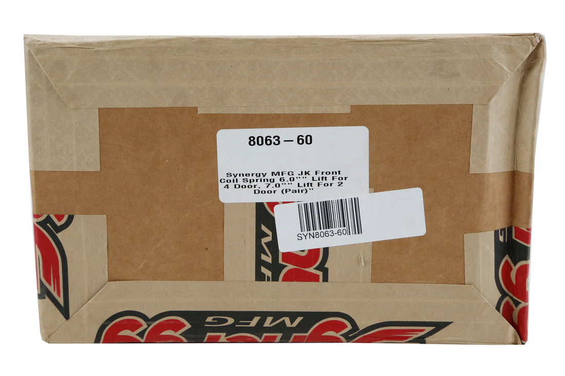Synergy Manufacturing Coil Lift Springs 7in Lift 2dr / 6in Lift 4dr