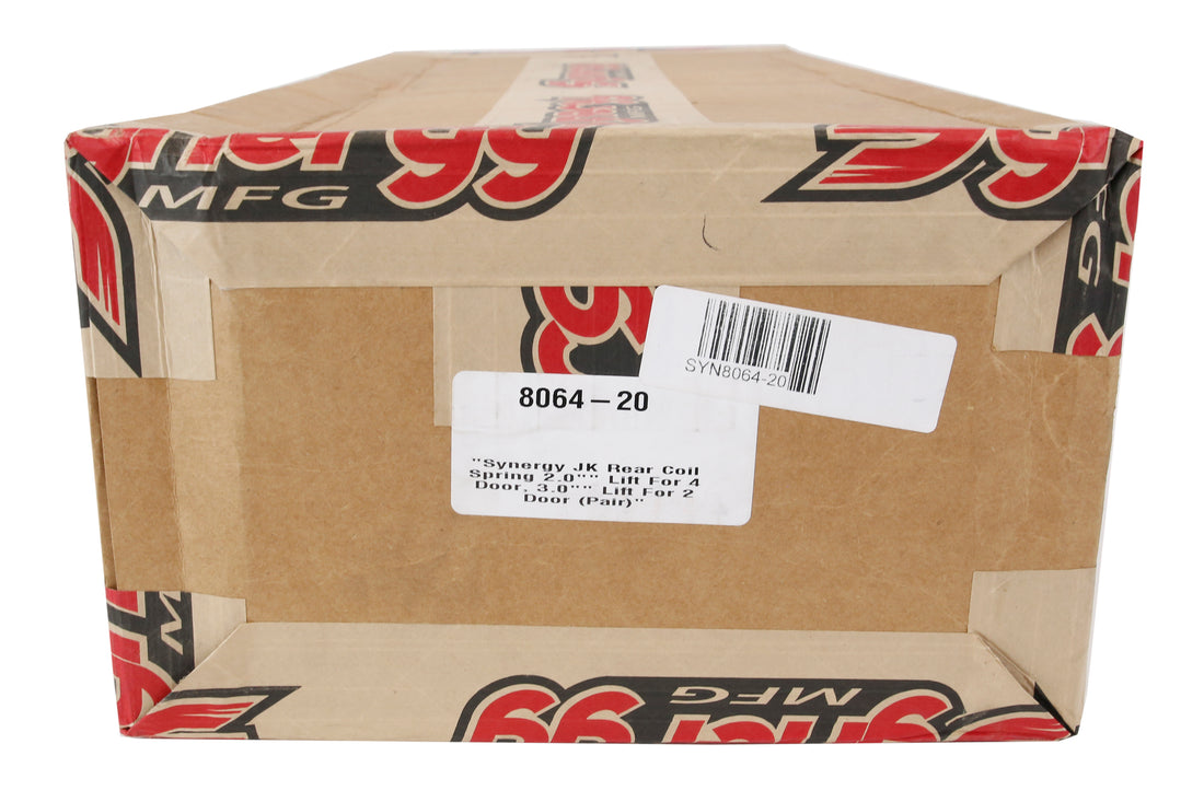 Synergy Manufacturing Coil Springs Rear 3in Lift 2-Dr / 2in Lift 4-Dr