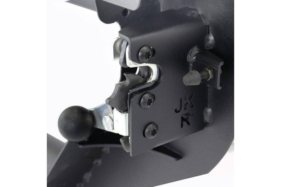 Go Rhino Trailline Rear Tubular Doors - Textured Black