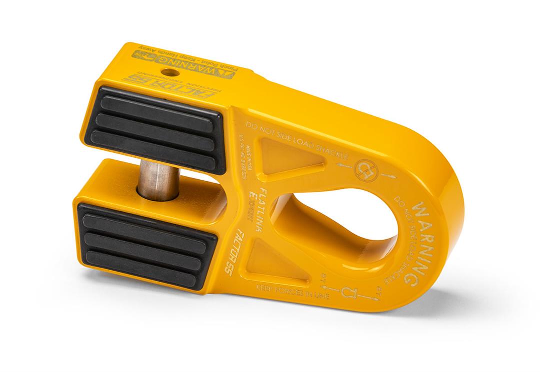 Factor 55 Flat-Link E Shackle w/ Rope Guard Kit